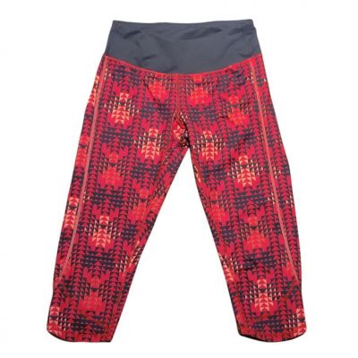 Zella Women's Colorful Printed Cropped Capri Workout Legging Size XS Activewear